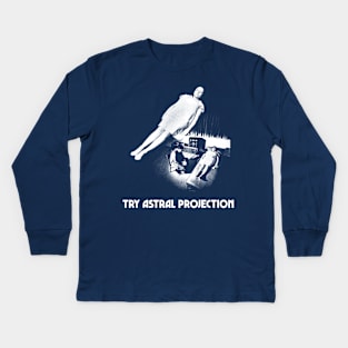 Astral Projection †††† Kids Long Sleeve T-Shirt